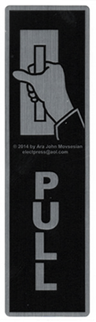 Push Pull Door signs